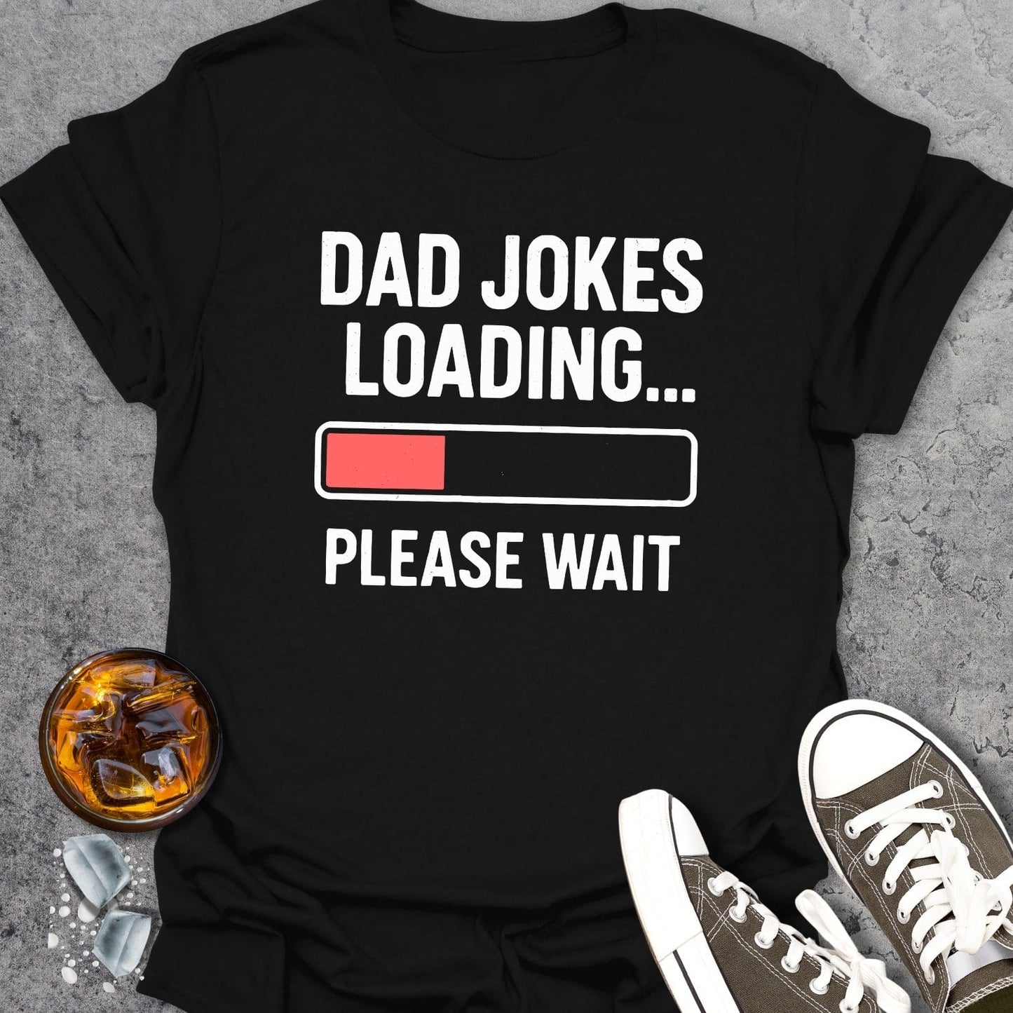 Dad Jokes Loading T-shirt