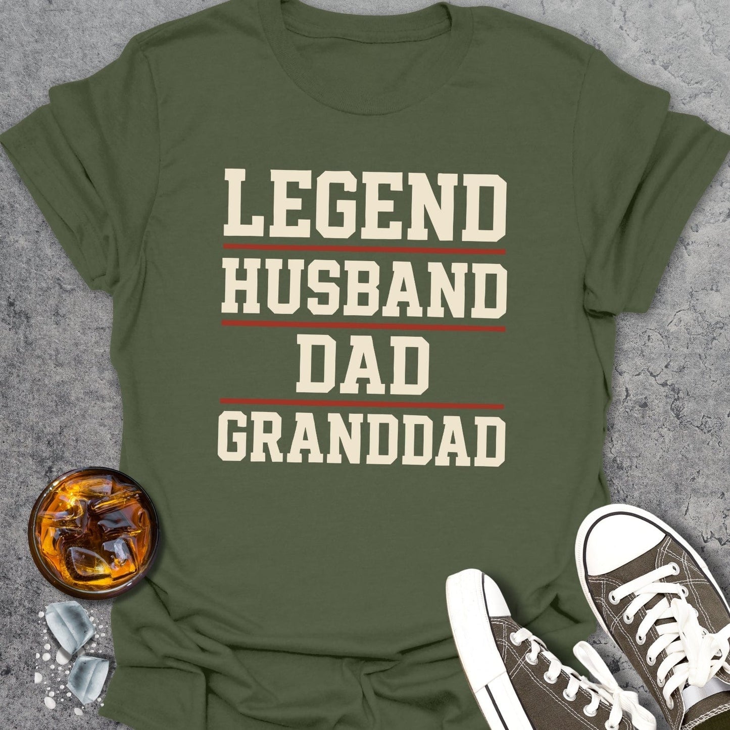 Legendary Granddad T-shirt