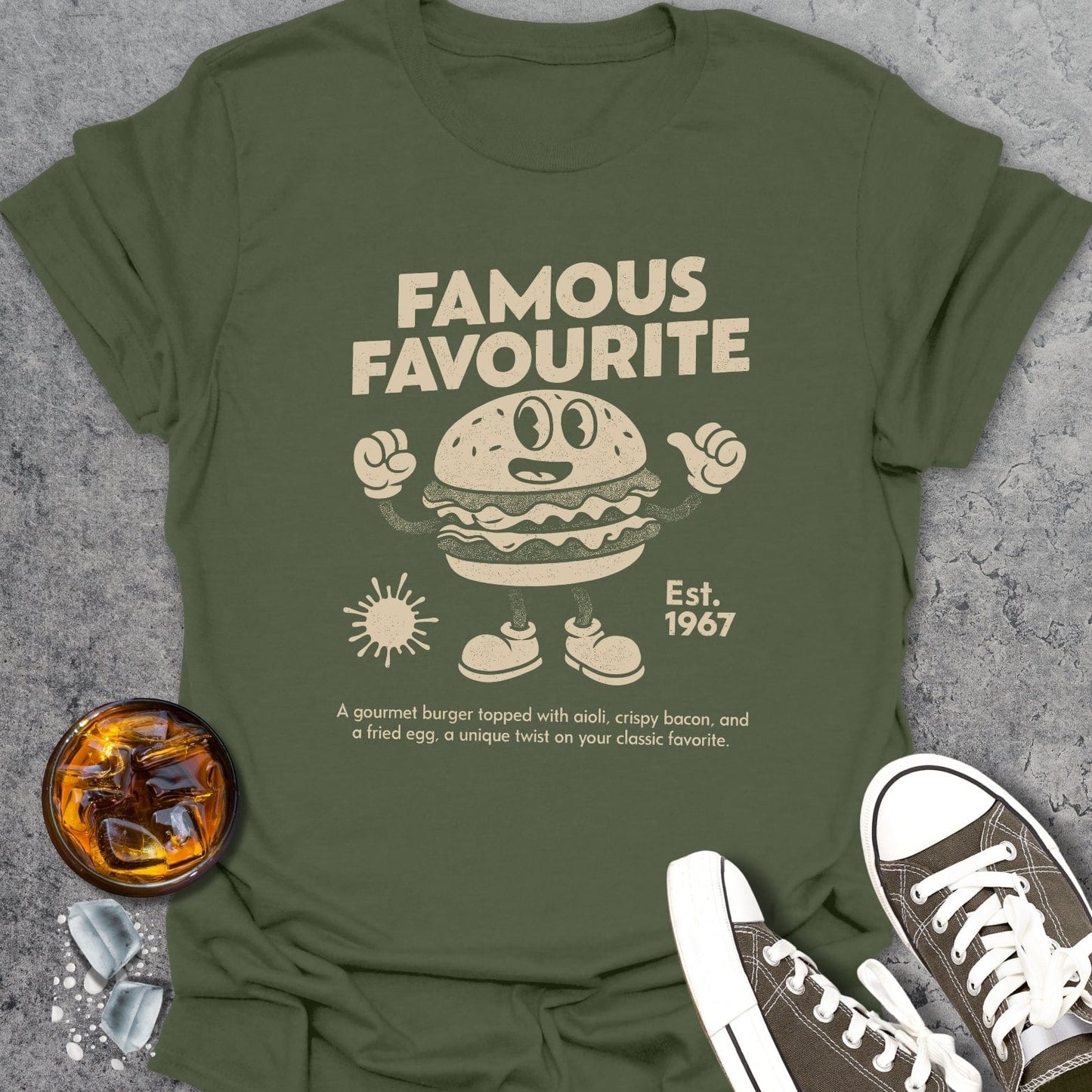 Famous Burger LIGHT T-shirt