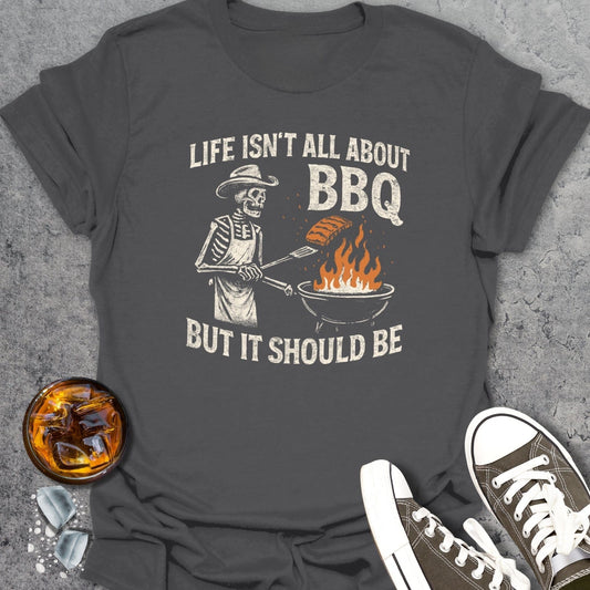 Skeleton Grillmaster T-shirt