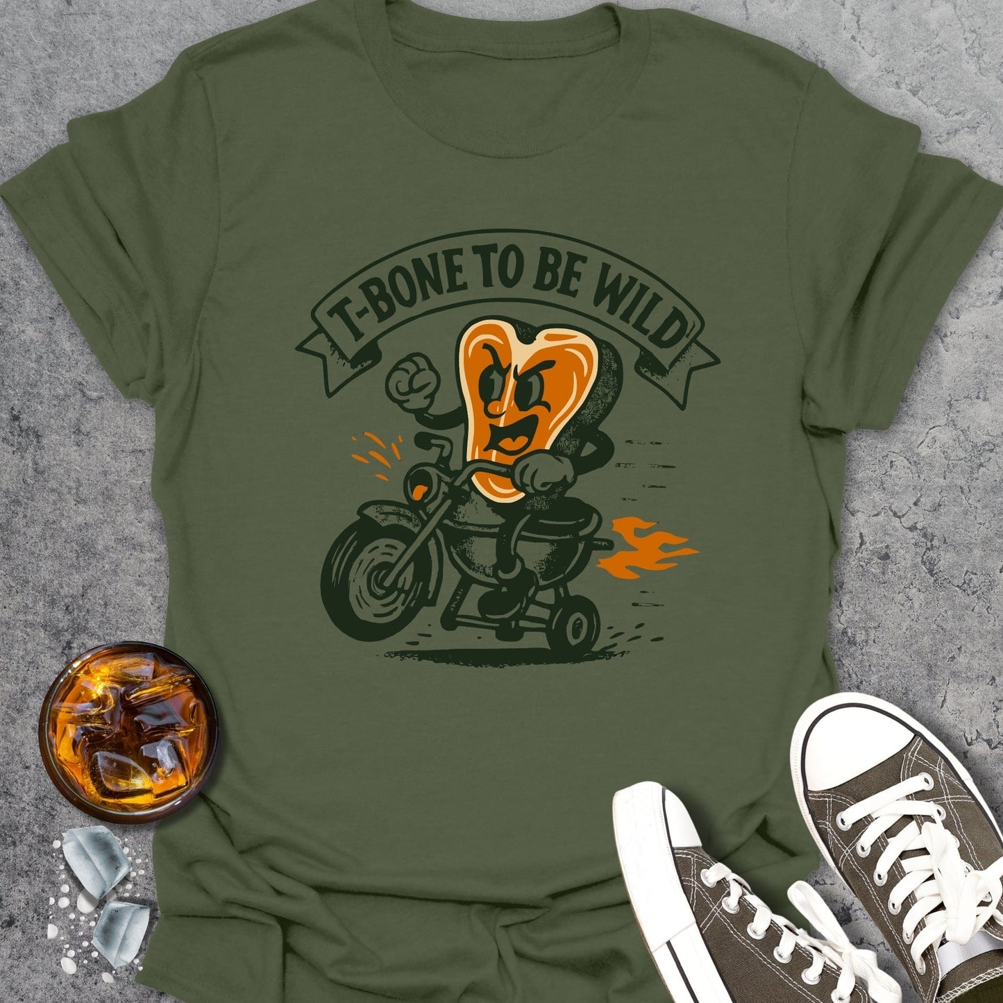 T-Bone To Be Wild T-Shirt