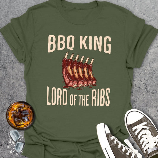 Lord of the Ribs BBQ Throne T-shirt