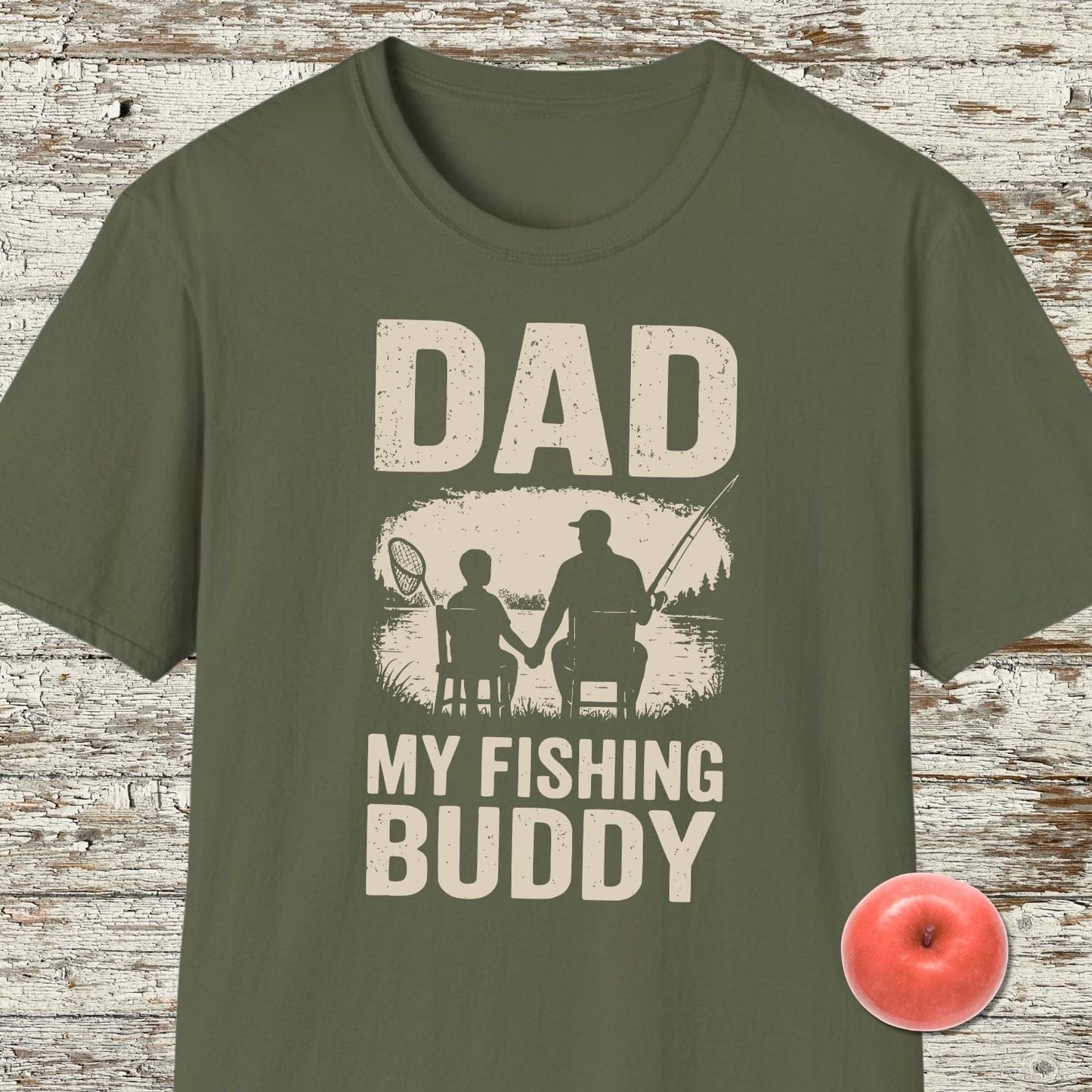 Dad My Fishing Buddy Boy T-Shirt