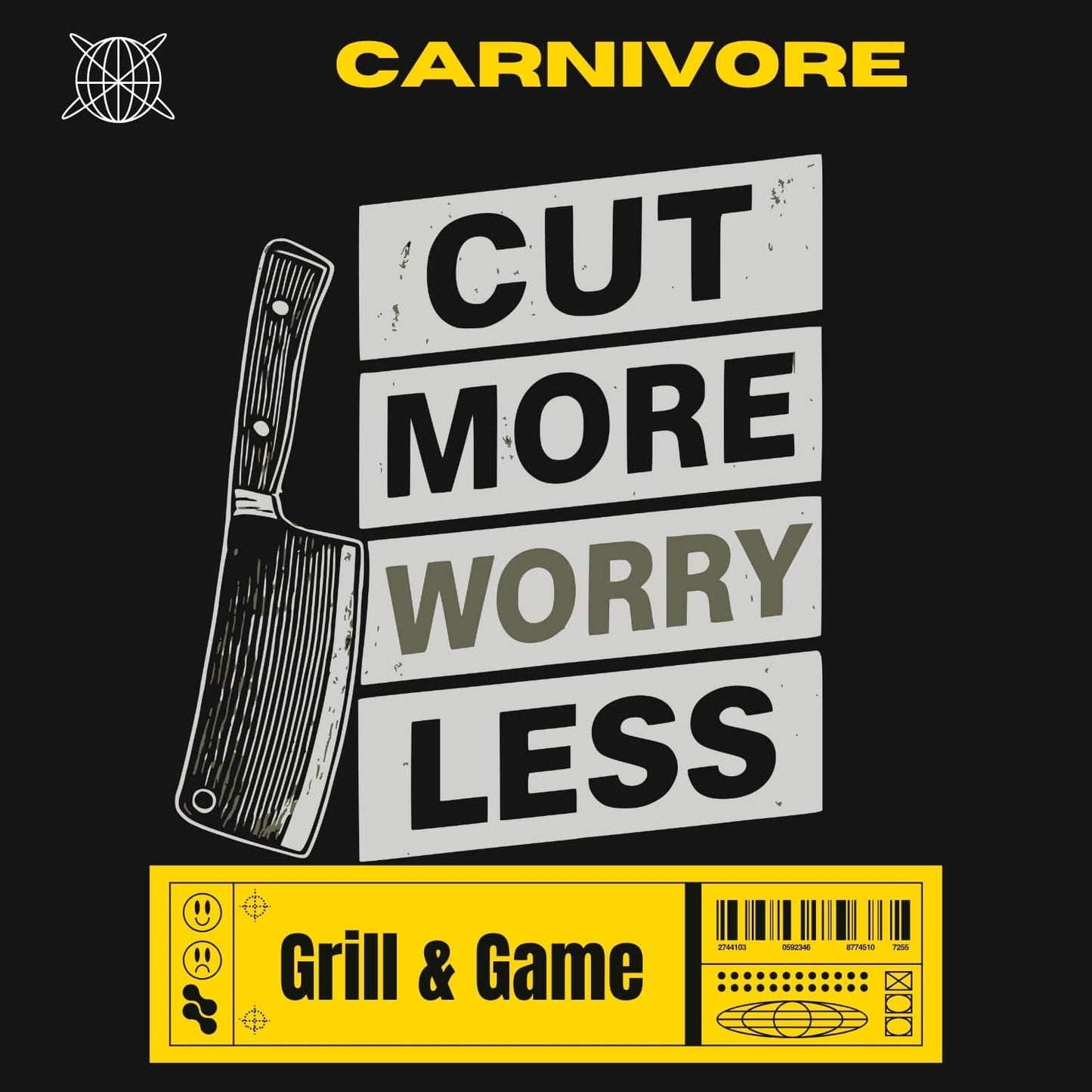 Cut More Worry Less T-Shirt