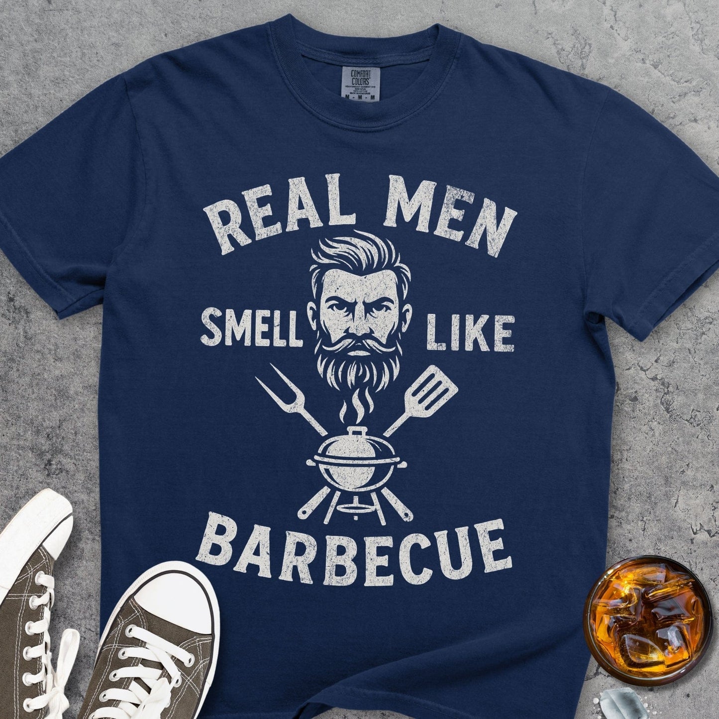 Real Me Smell Like Barbecue Comfort Colors 1717 Tee
