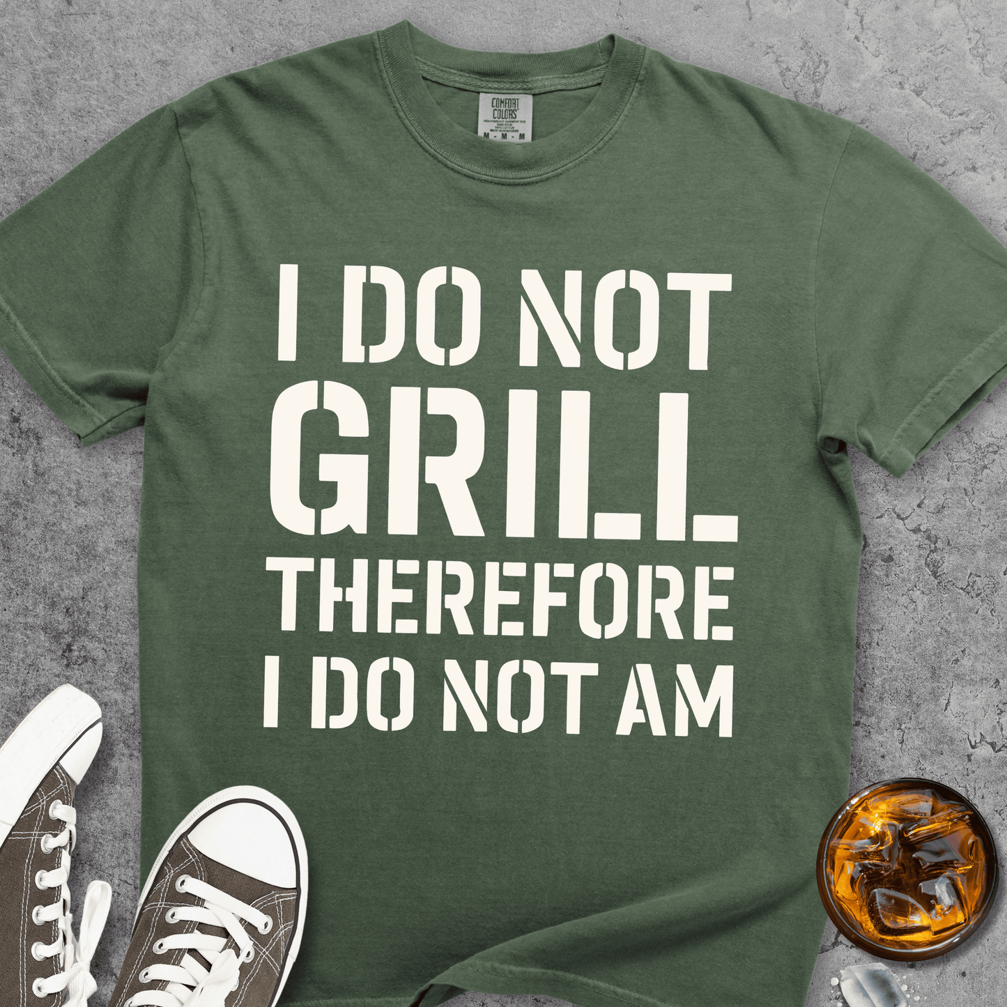 I Do Not Grill Funny Comfort Colors 1717 Tee