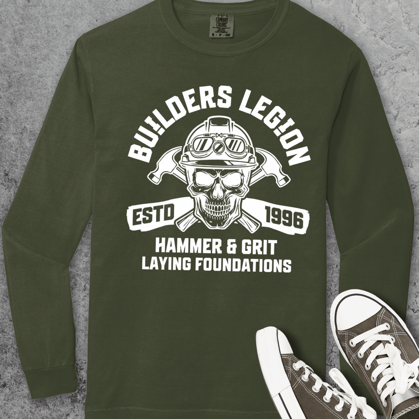 Builder Legion Comfort Colors Long-Sleeve