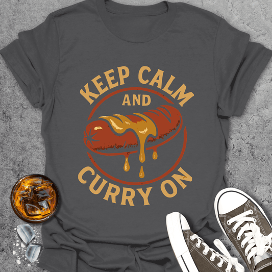 Keep Calm And Curry On T-Shirt