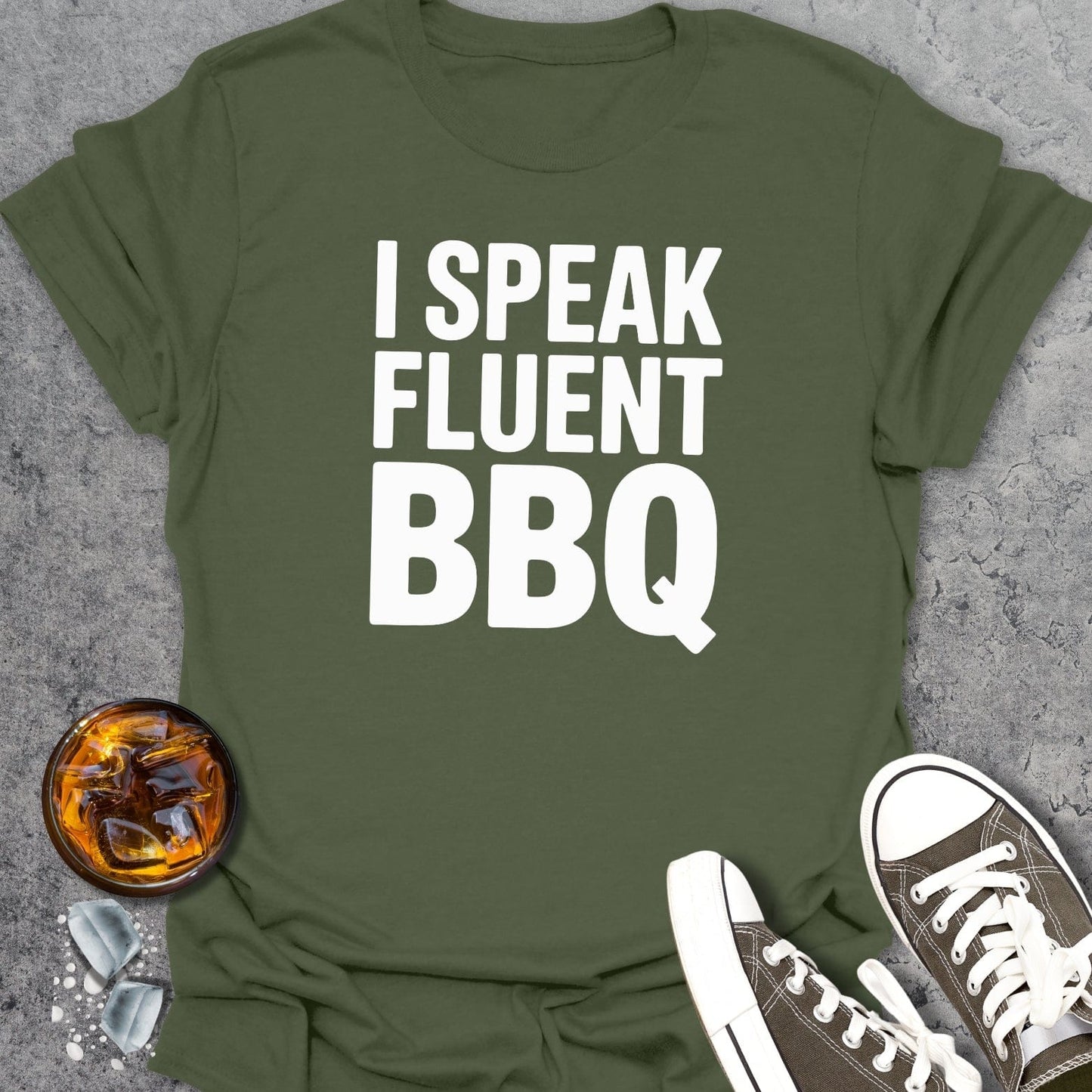 I Speak Fluent BBQ T-Shirt