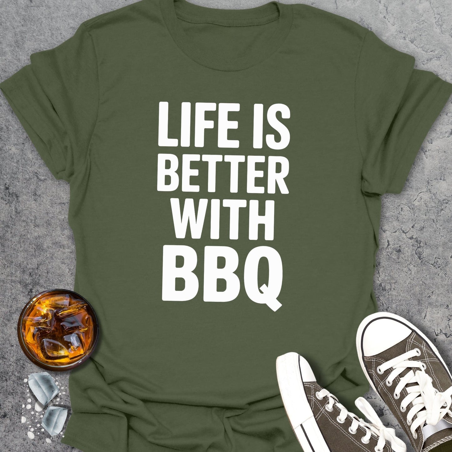 Life Is Better With BBQ T-Shirt