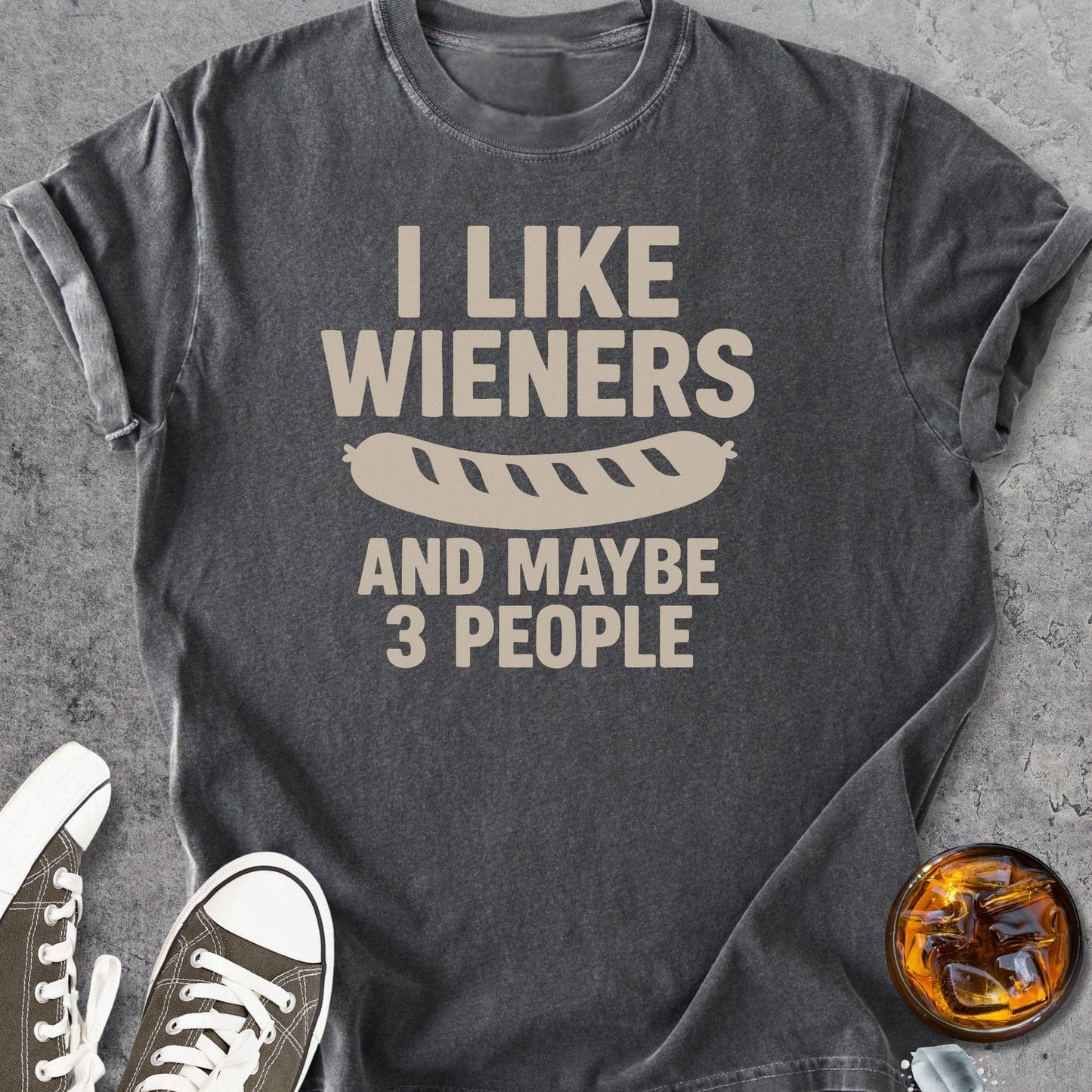 I Like Wieners - Vintage Heavyweight Tee