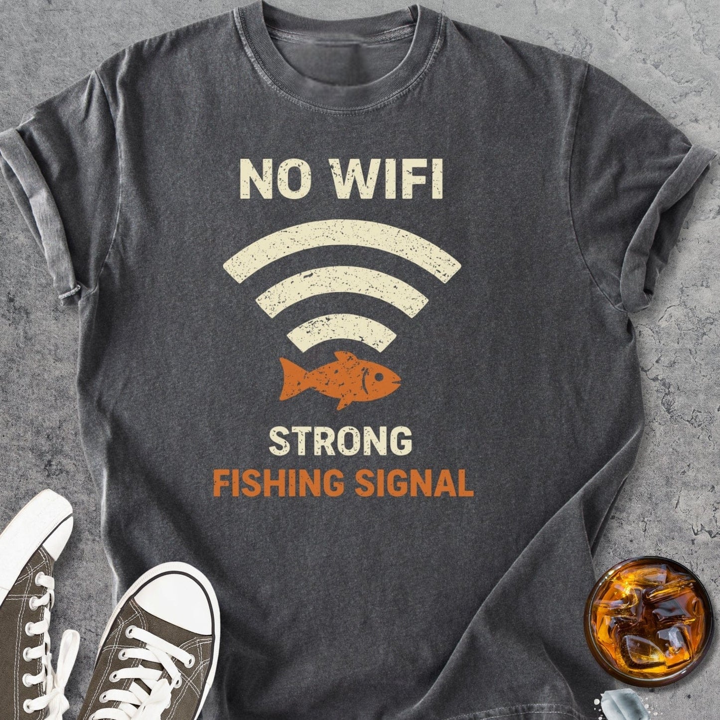 No-Wifi - Vintage Heavyweight Tee