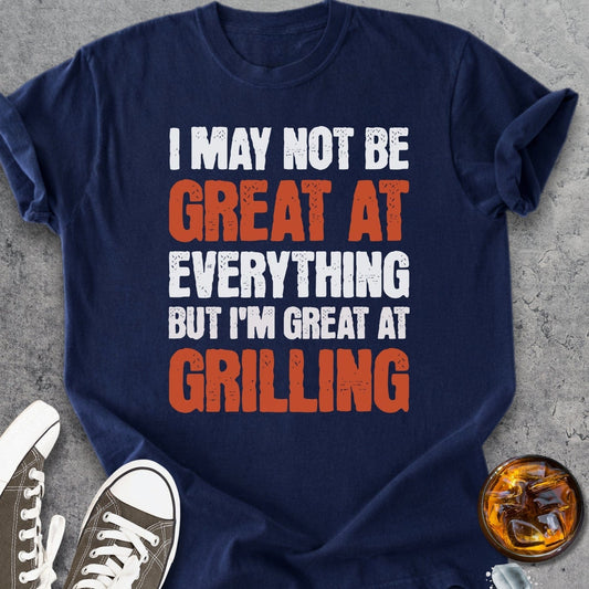 Great At Grilling - Vintage Heavyweight Tee