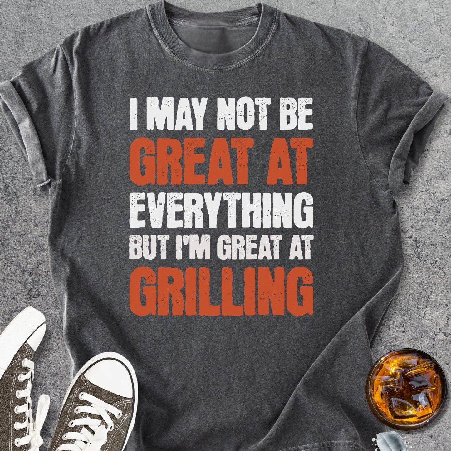 Great At Grilling - Vintage Heavyweight Tee