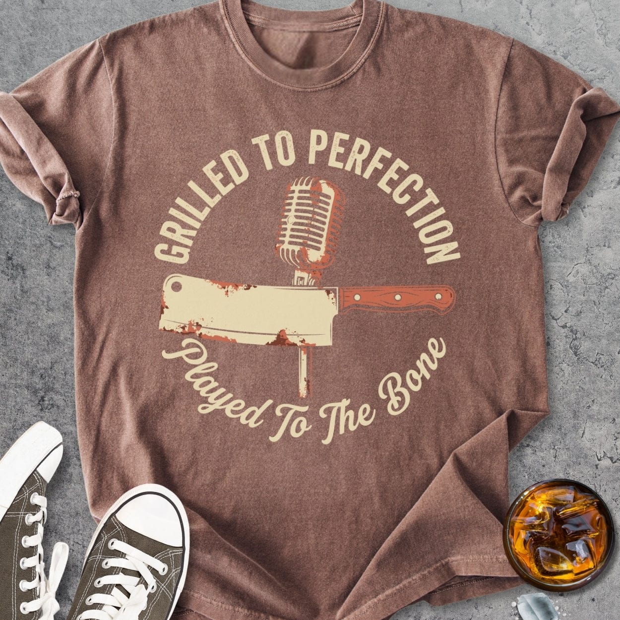 Grilled To Perfection - Vintage Heavyweight Tee