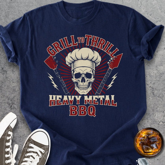 Heavy Metal BBQ - Vintage Heavyweight Tee
