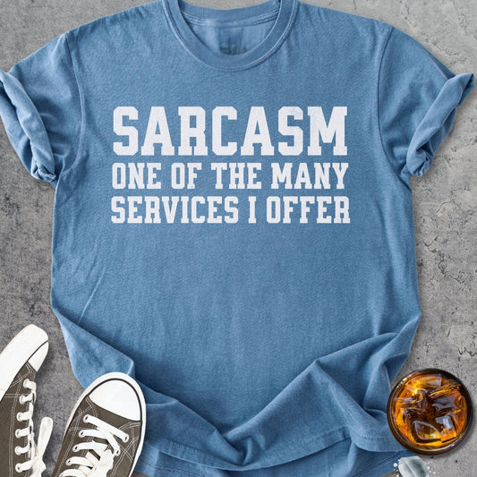 Sarcasm Funny - Vintage Heavyweight Tee
