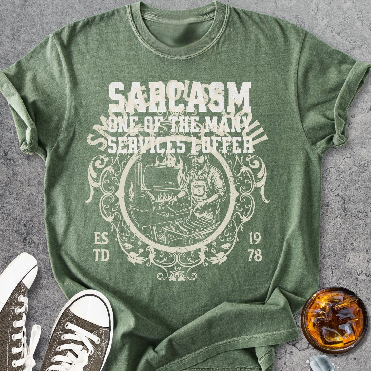 Smokehouse Legend - Vintage Heavyweight Tee