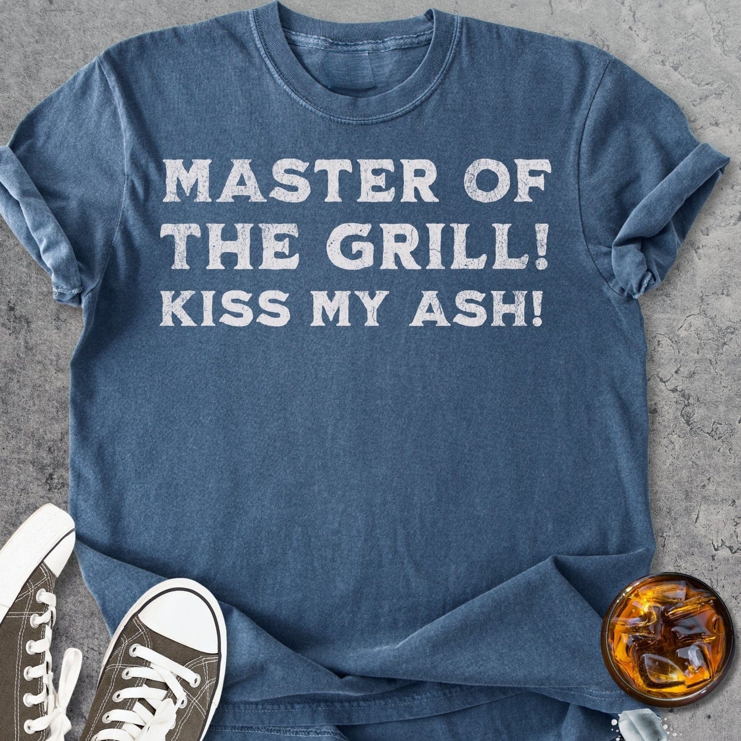 Master Of The Grill - Vintage Heavyweight Tee