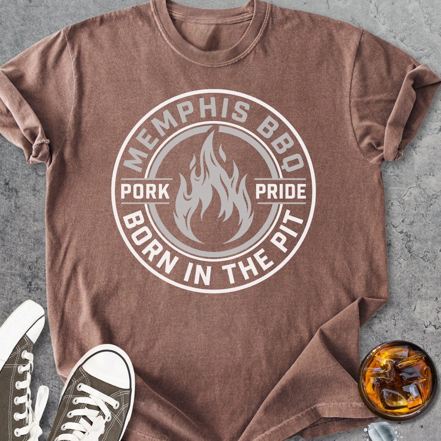 Memphis BBQ - Vintage Heavyweight Tee