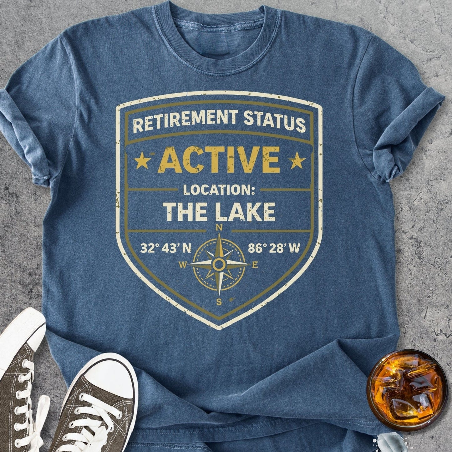 Retirement Status - Vintage Heavyweight Tee