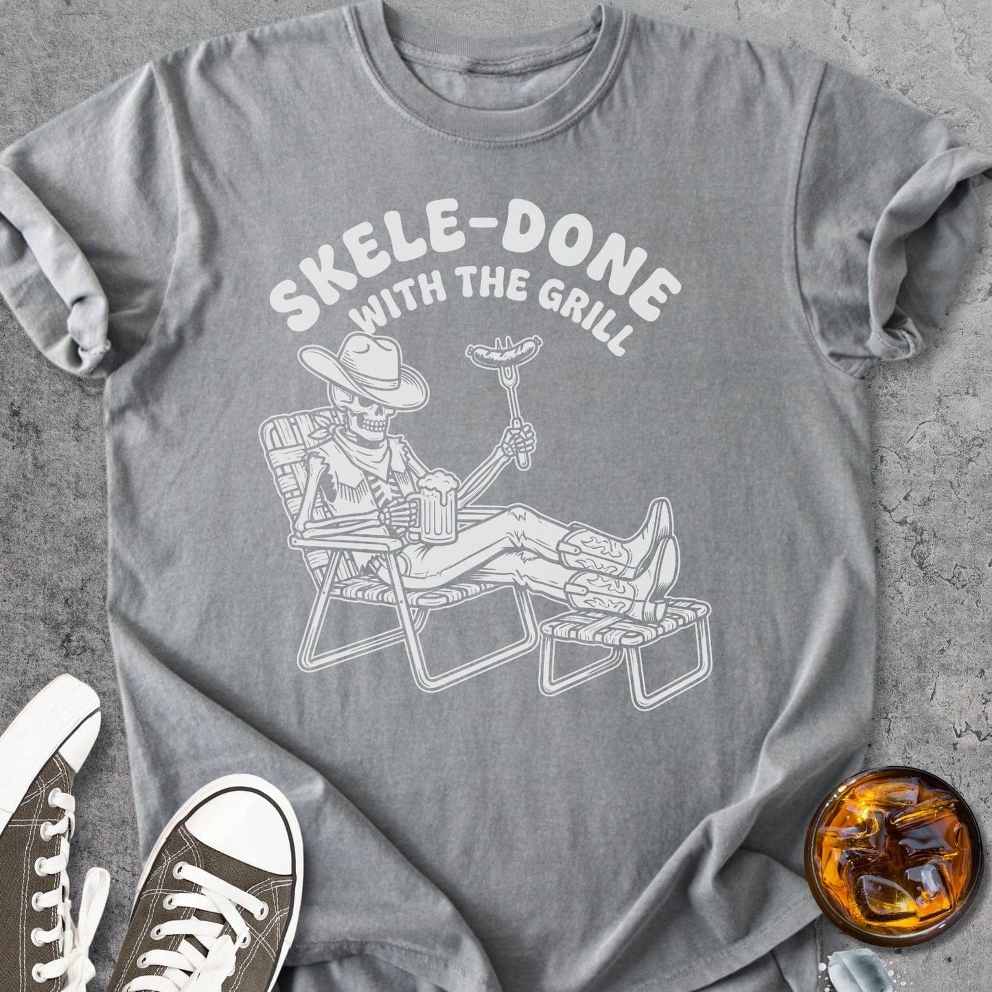 Skele-Done - Vintage Heavyweight Tee