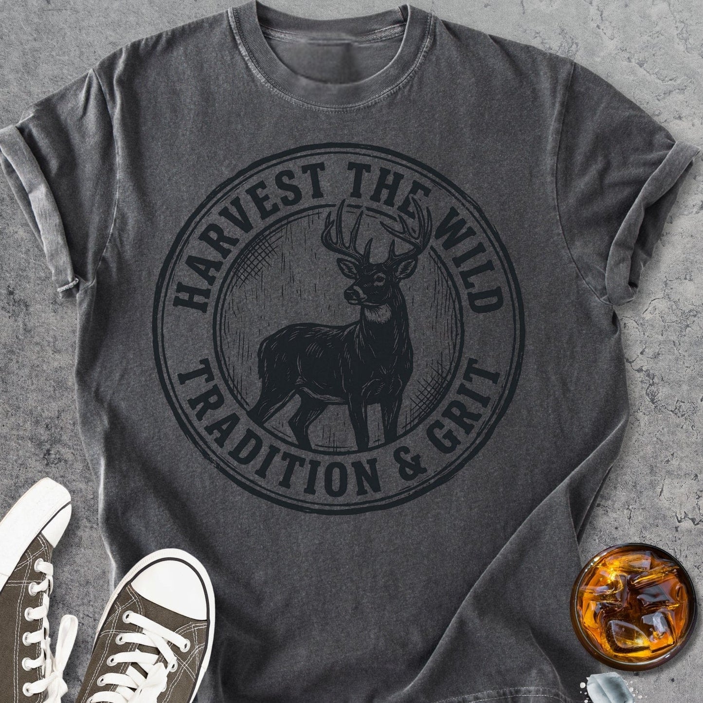 Tradition And Grit - Vintage Heavyweight Tee