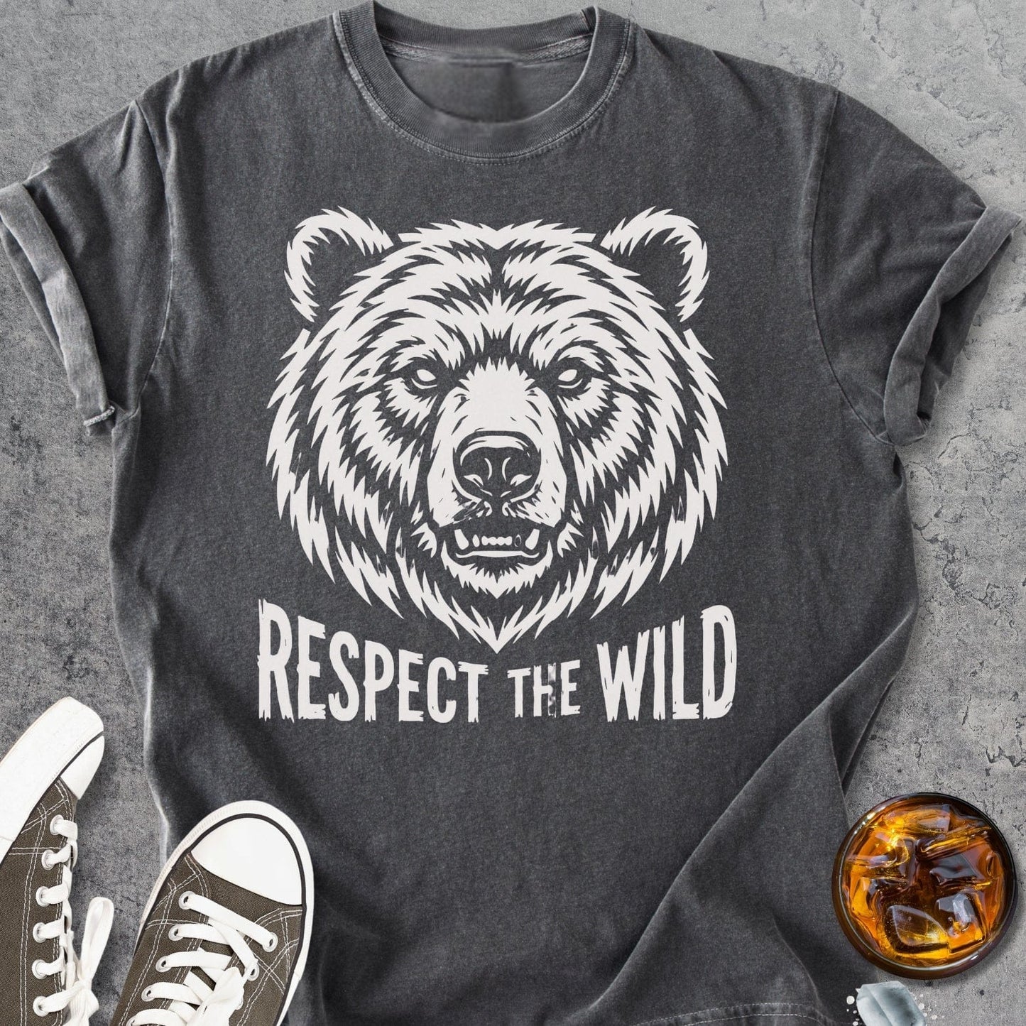 Respect The Wild - Vintage Heavyweight Tee
