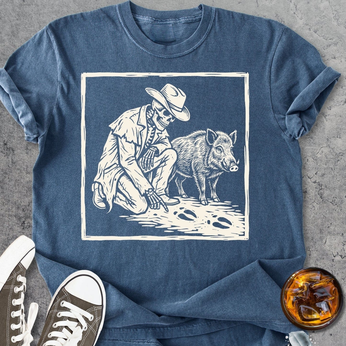 The Old Hunter - Vintage Heavyweight Tee