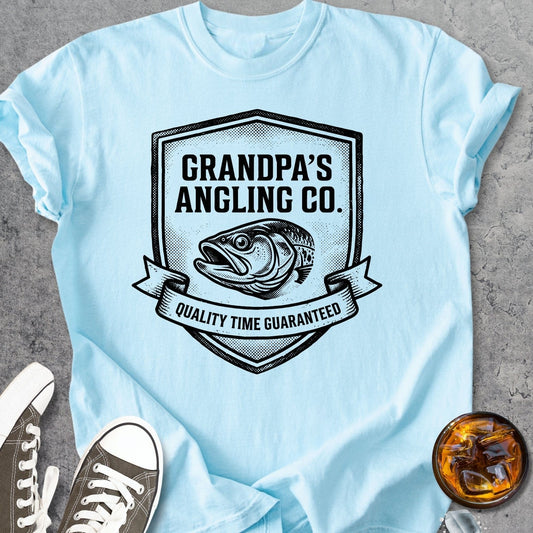 Grandpa's Angling Co. - Vintage Heavyweight Tee