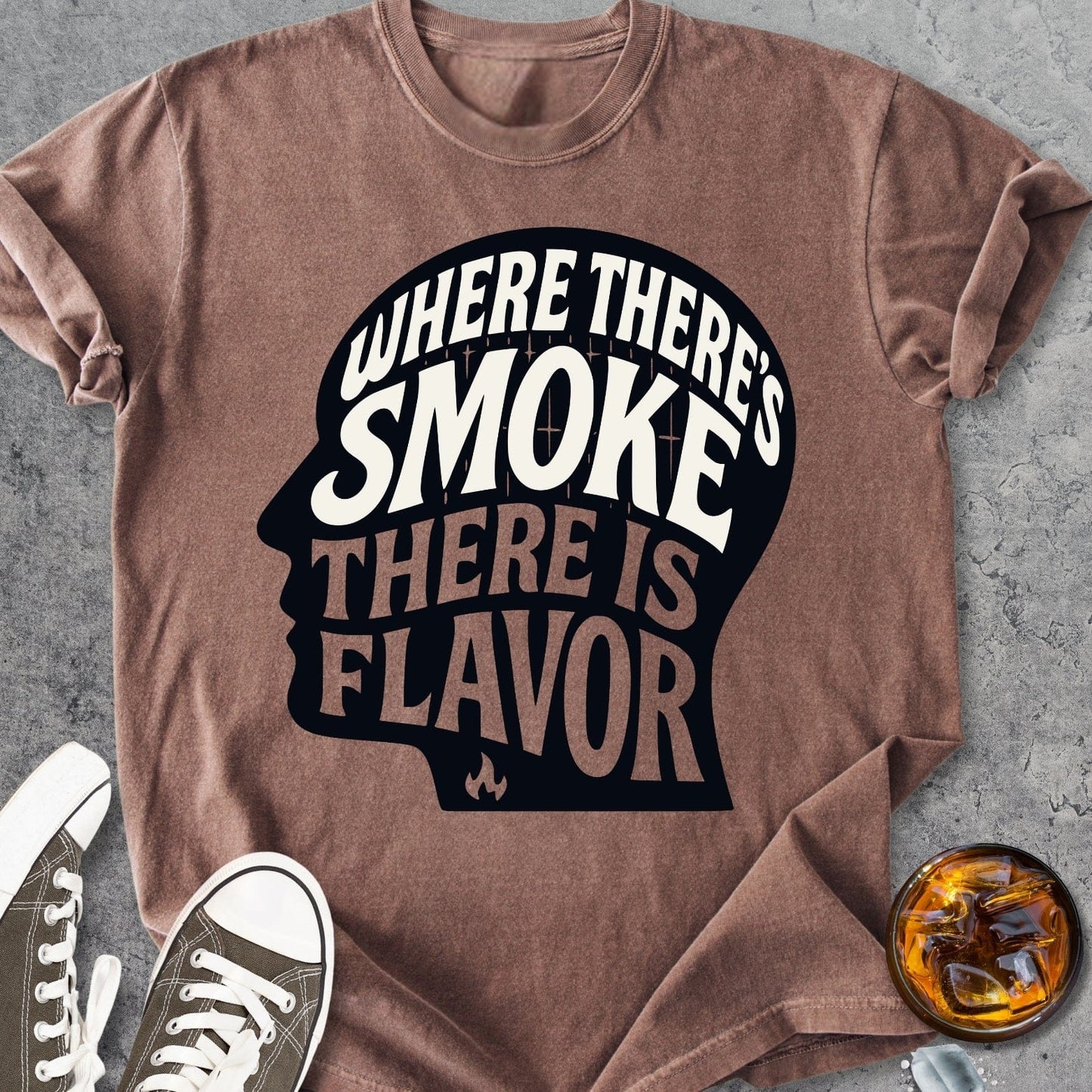 Where There's Smoke - Vintage Heavyweight Tee