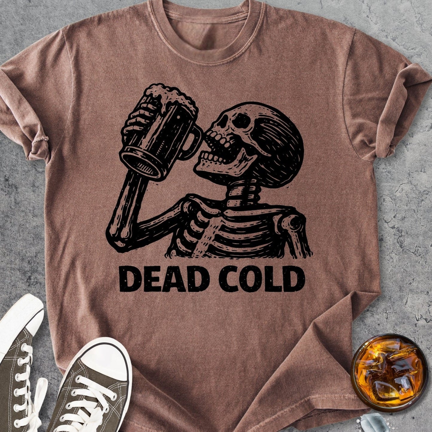 Dead Cold - Vintage Heavyweight Tee