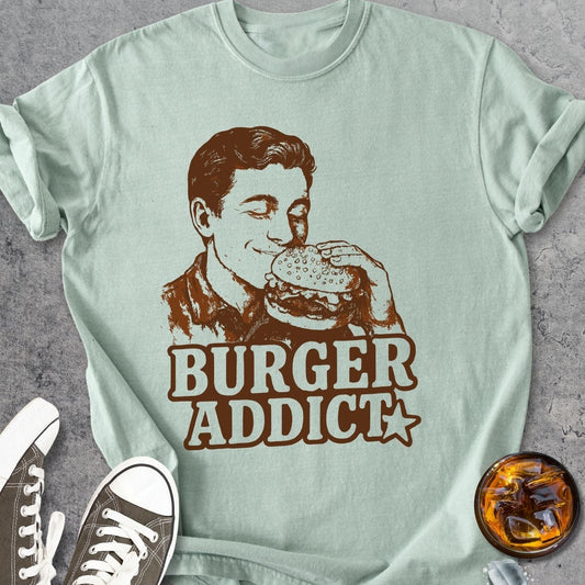 Burger Addict - Vintage Heavyweight Tee