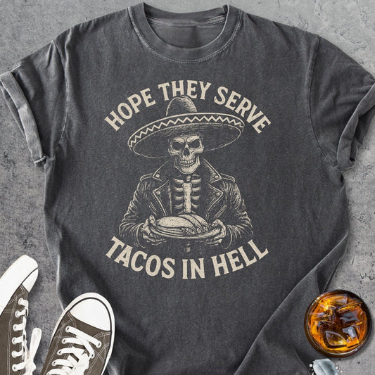 Tacos In Hell - Vintage Heavyweight Tee