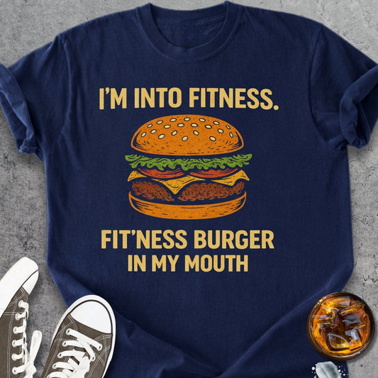 Fitness Burger - Vintage Heavyweight Tee