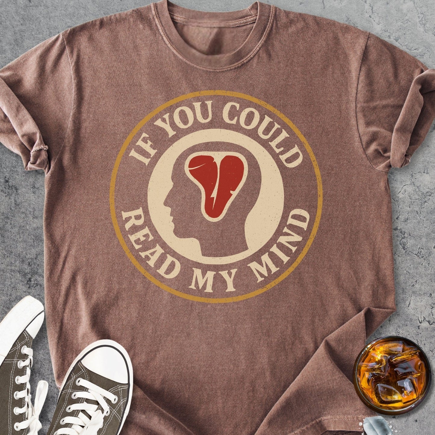Read My Mind - Vintage Heavyweight Tee