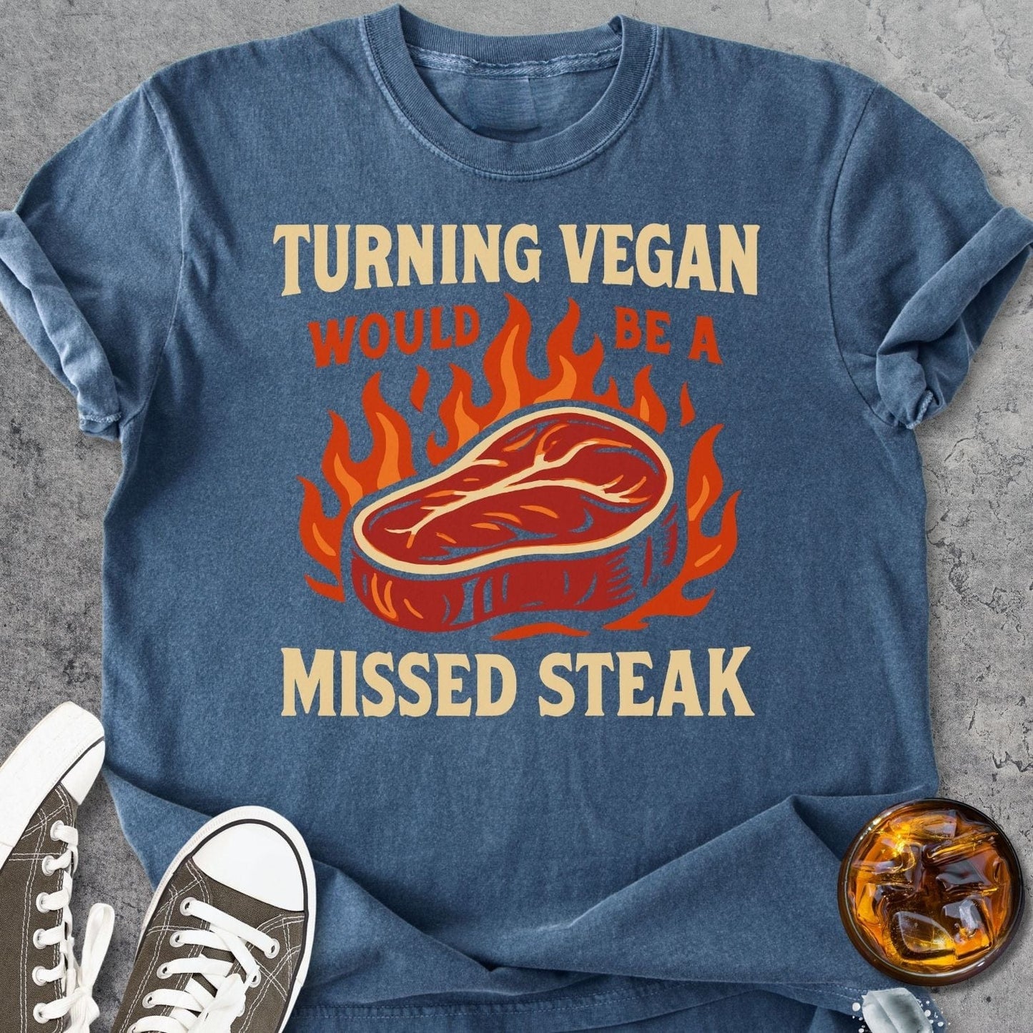 Turning Vegan - Vintage Heavyweight Tee