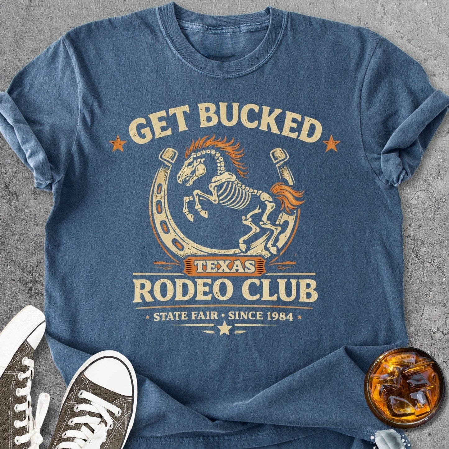 Get Bucked - Vintage Heavyweight Tee