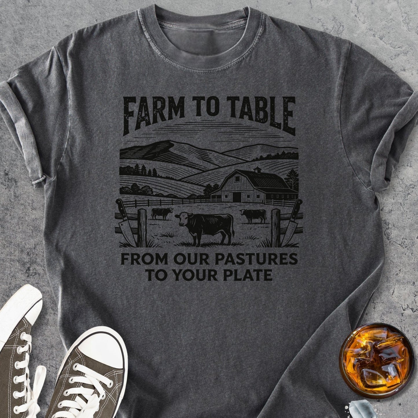 Farm To Table - Vintage Heavyweight Tee