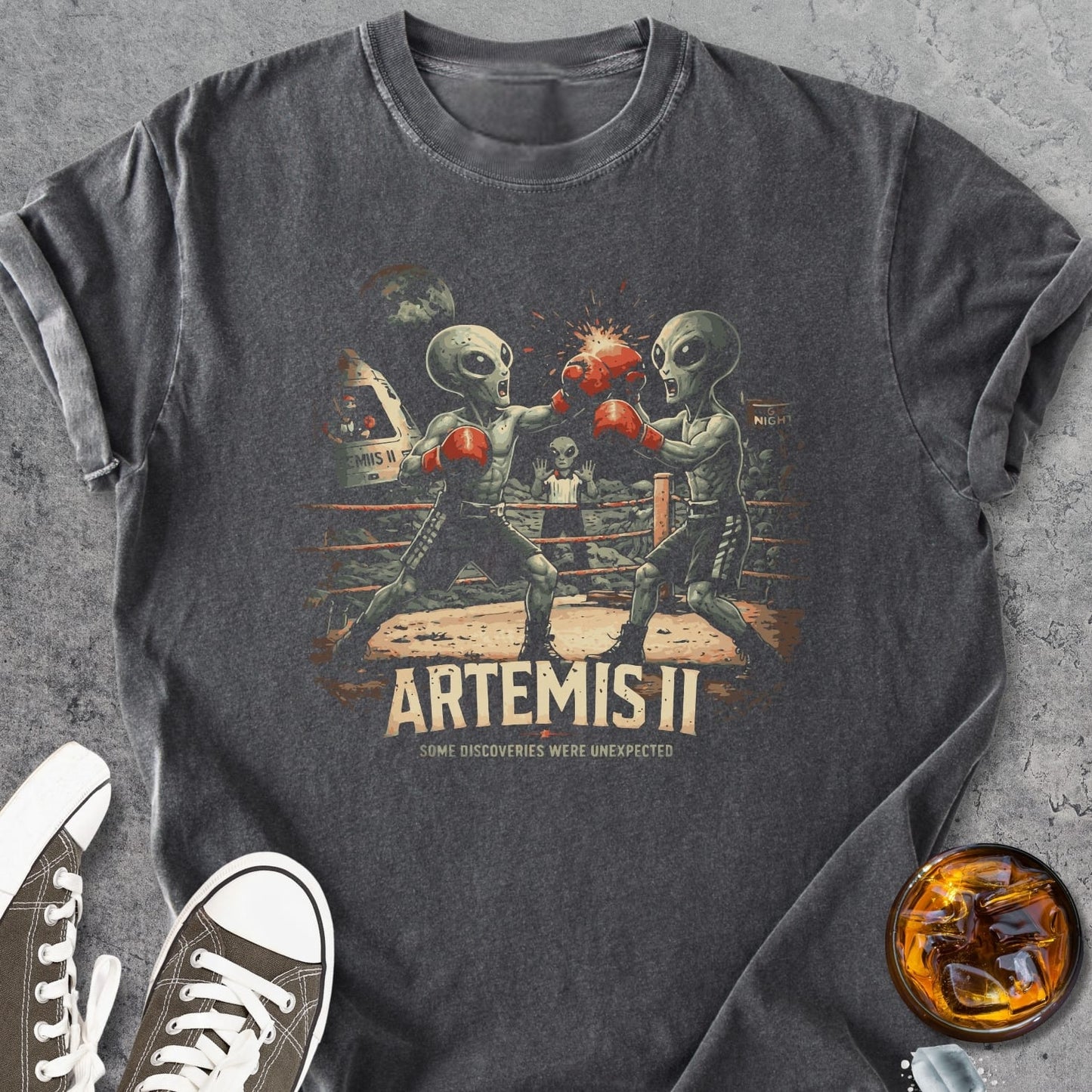 Artemis II discovery - Vintage Heavyweight Tee