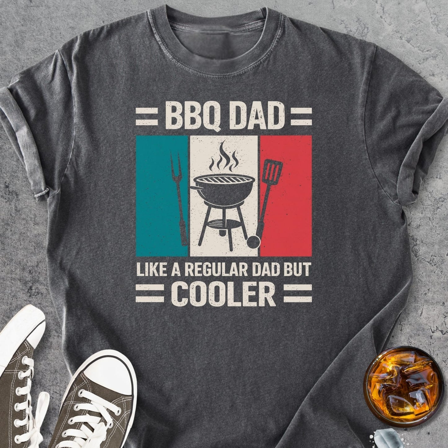 BBQ Dad - Vintage Heavyweight Tee