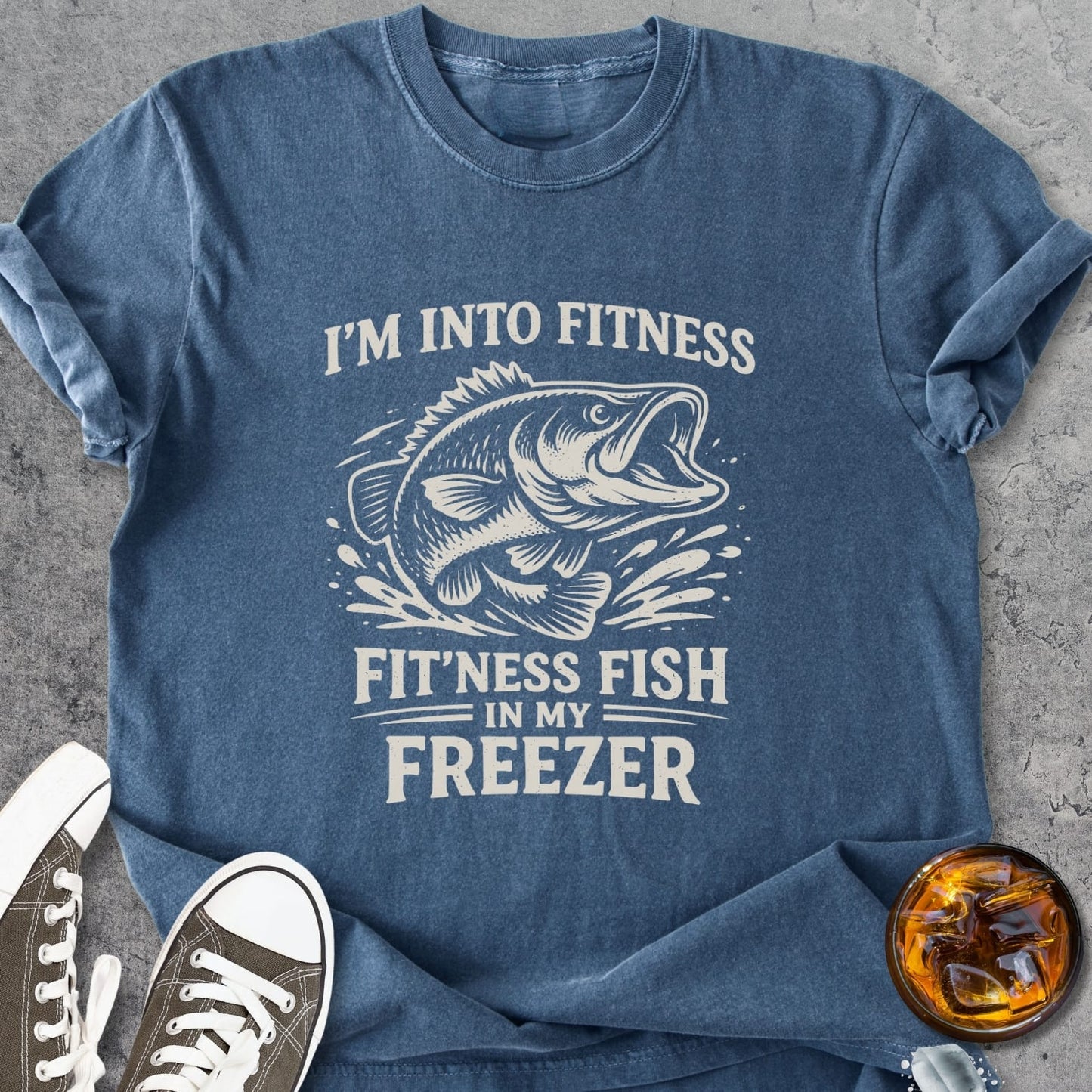 I'm Into Fitness - Vintage Heavyweight Tee