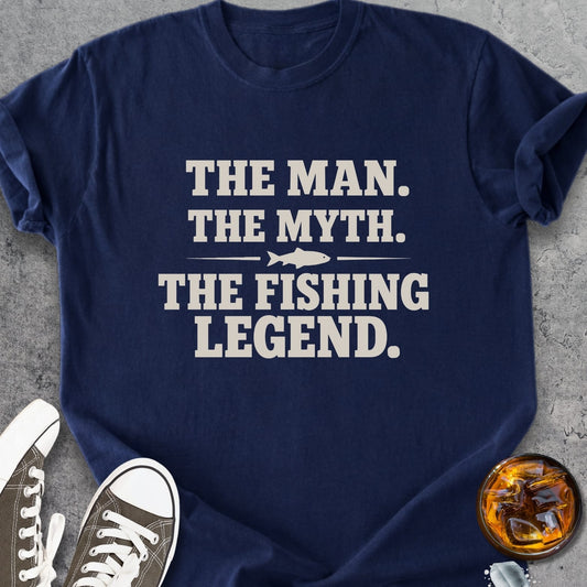 The Fishing Legend - Premium Heavyweight Tee