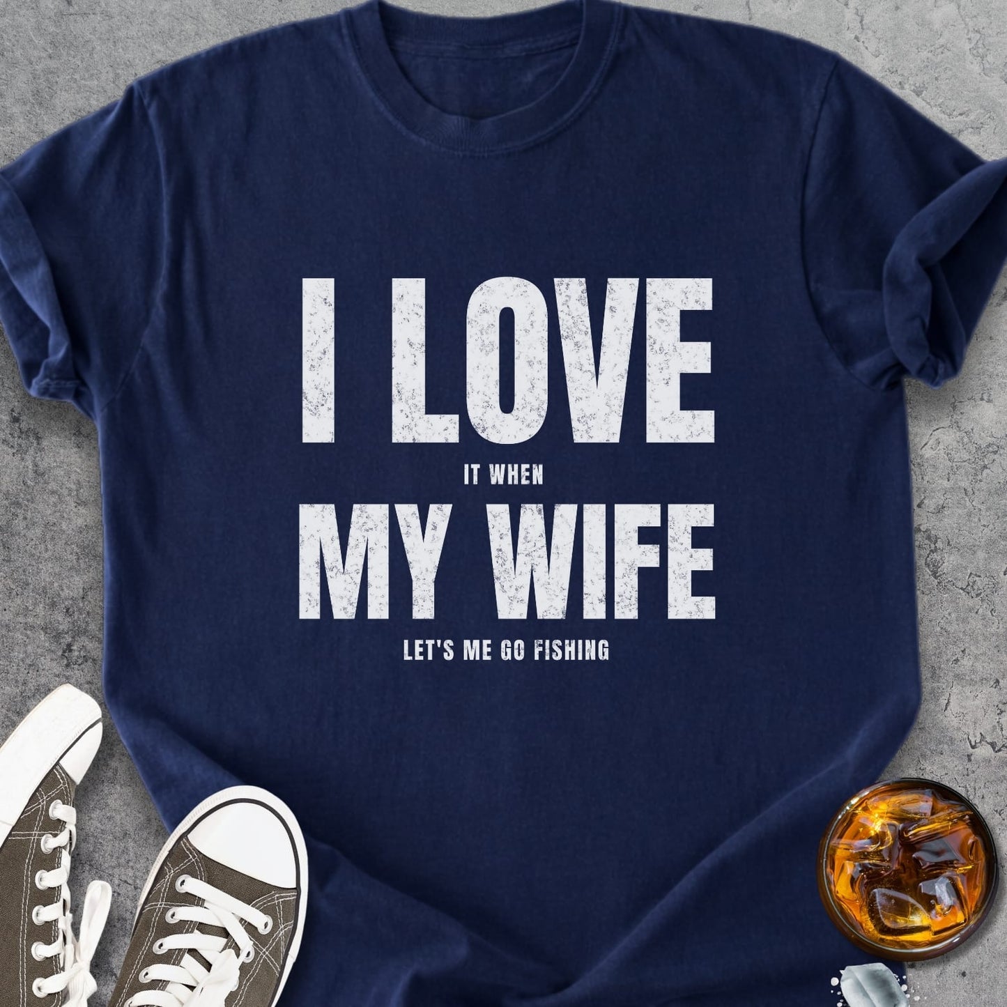 I Love My Wife - Premium Heavyweight Tee