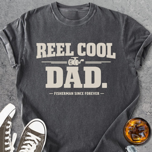 Reel Cool Dad - Premium Heavyweight Tee