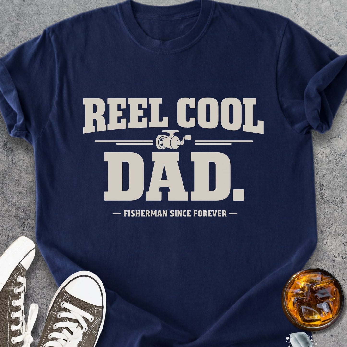 Reel Cool Dad - Premium Heavyweight Tee
