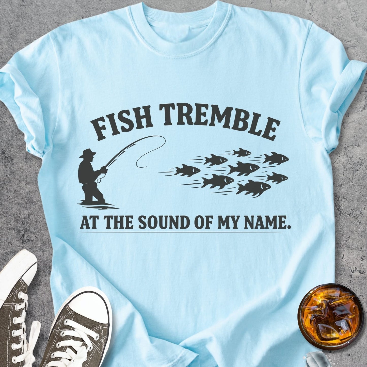 Fish Tremble - Premium Heavyweight Tee