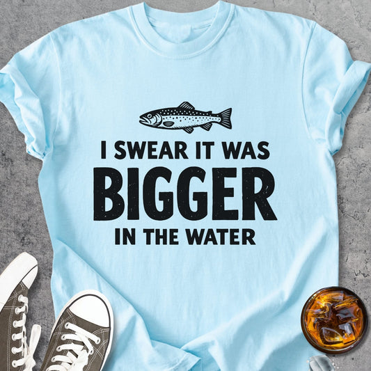 I Swear It Was Bigger - Premium Heavyweight Tee