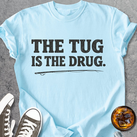 The Tug Is The Drug - Premium Heavyweight Tee