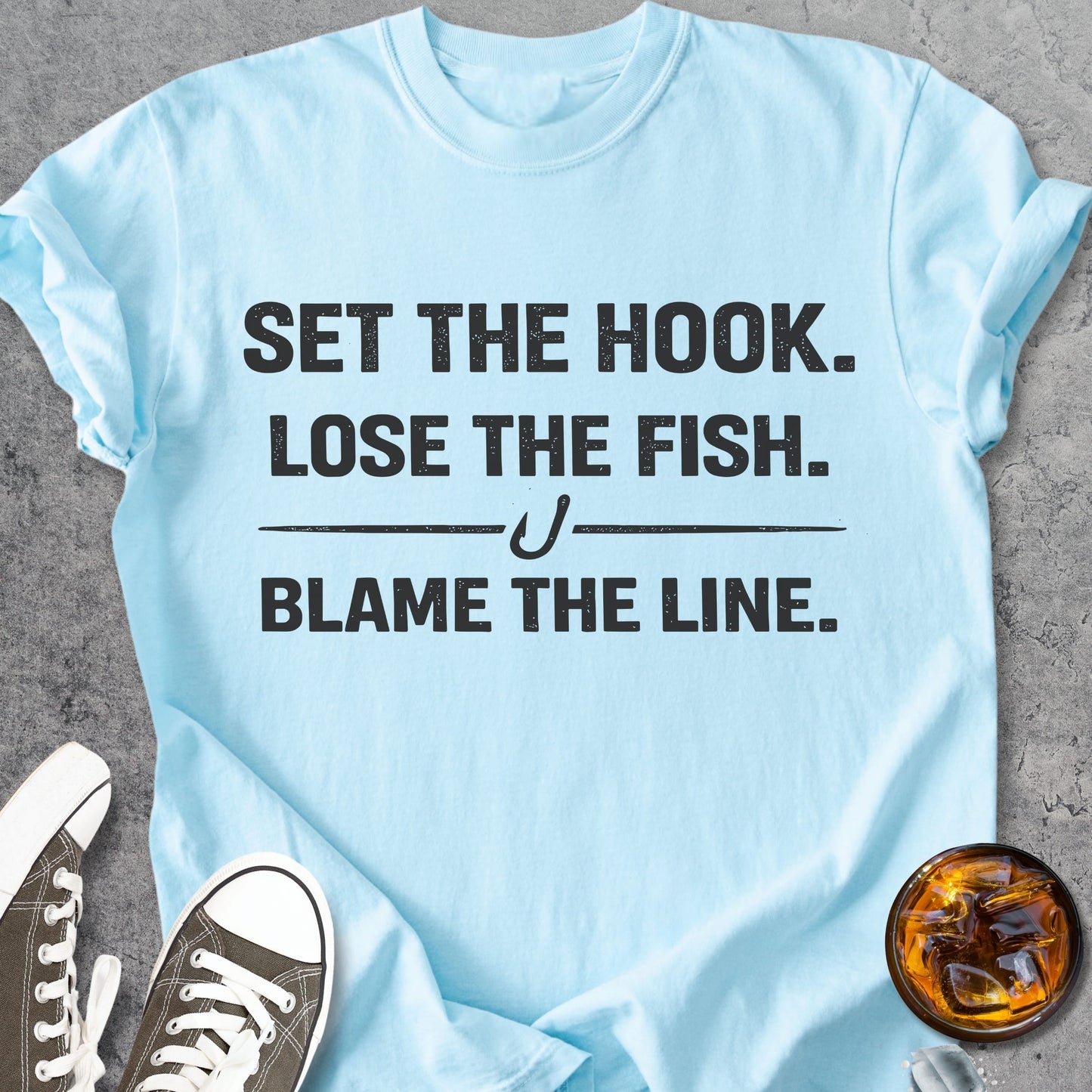 Set The Hook - Premium Heavyweight Tee